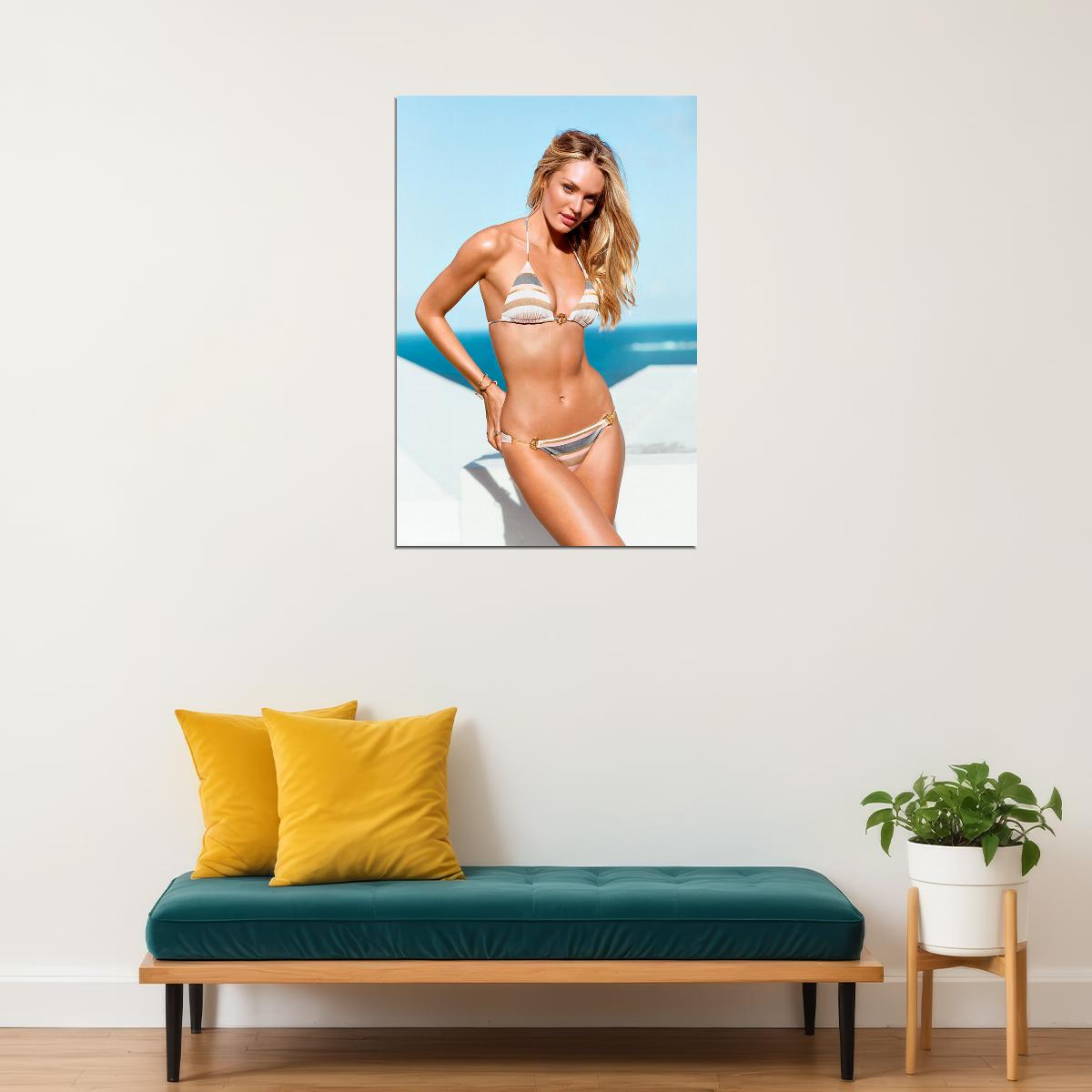Candice Swanepoel Celebrity Sexy Model Artist Poster Wall Art Print Home Wall Decor - xonomax