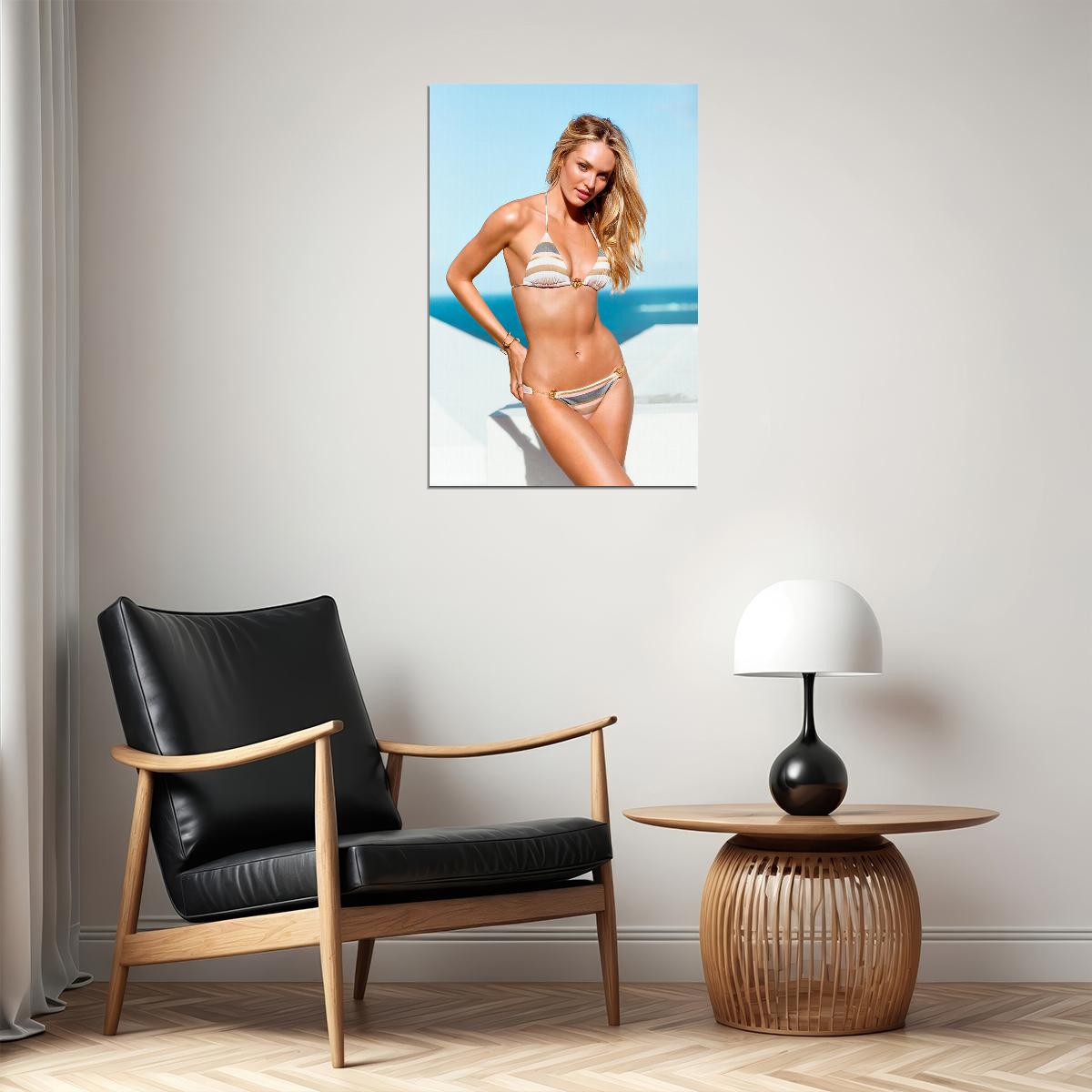 Candice Swanepoel Celebrity Sexy Model Artist Poster Wall Art Print Home Wall Decor - xonomax