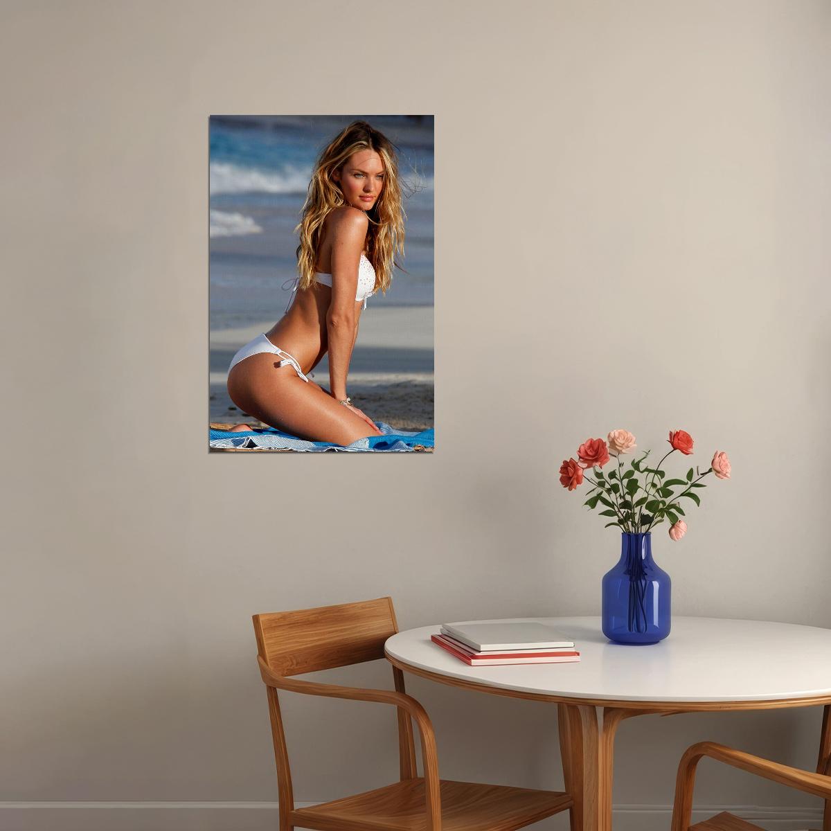 Candice Swanepoel Celebrity Sexy Model Artist Poster Wall Art Print Home Wall Decor - xonomax