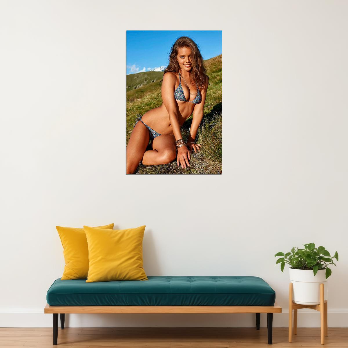Emily Didonato Sexy Model Swimsuit Artist Poster Wall Art Print Home Wall Decor - xonomax