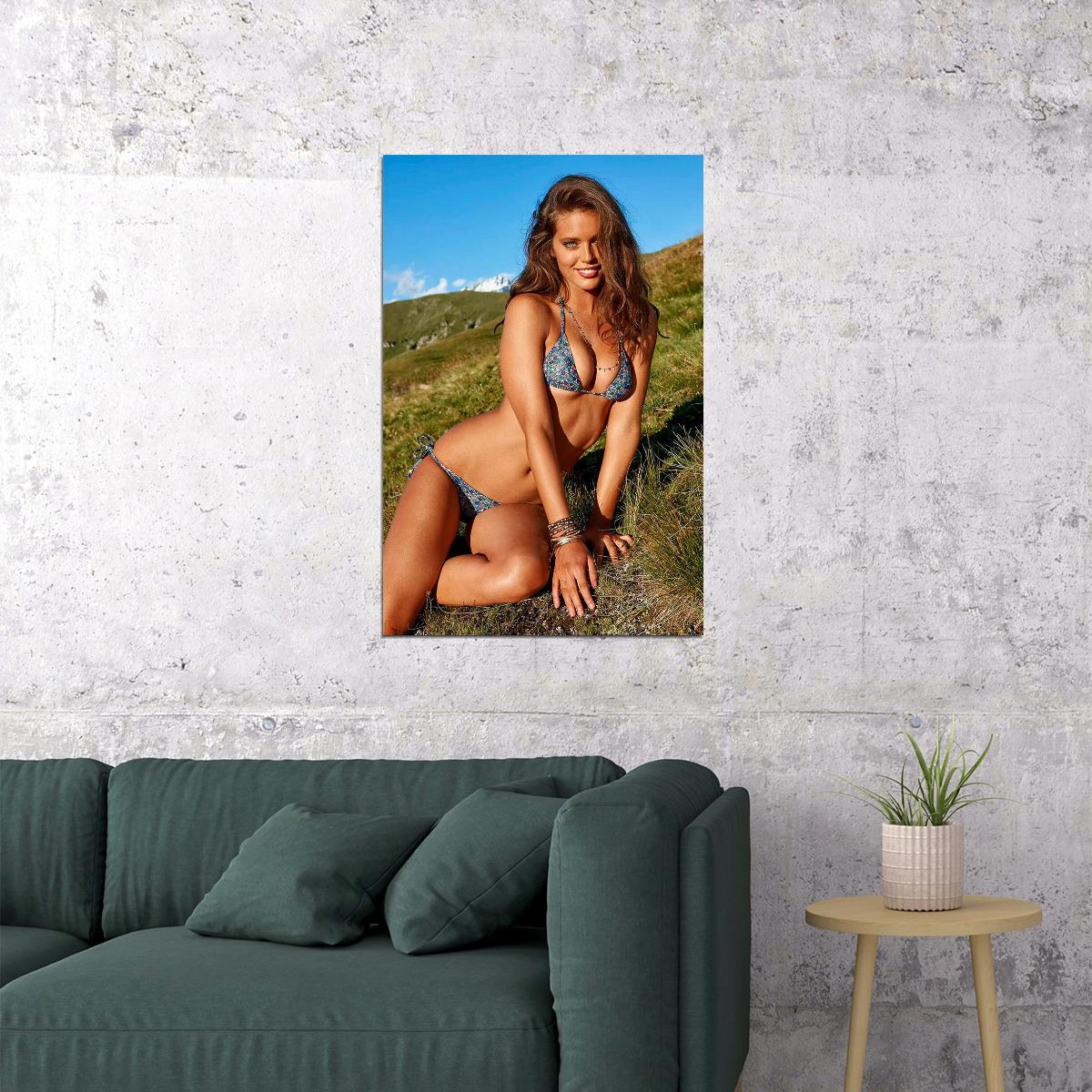 Emily Didonato Sexy Model Swimsuit Artist Poster Wall Art Print Home Wall Decor - xonomax