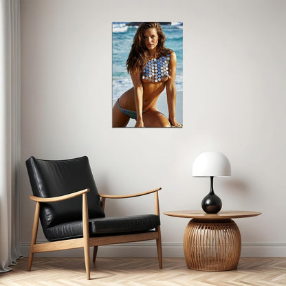 Emily Didonato Celebrity Model Swimsuit Poster Wall Art Print Home Wall Decor - xonomax