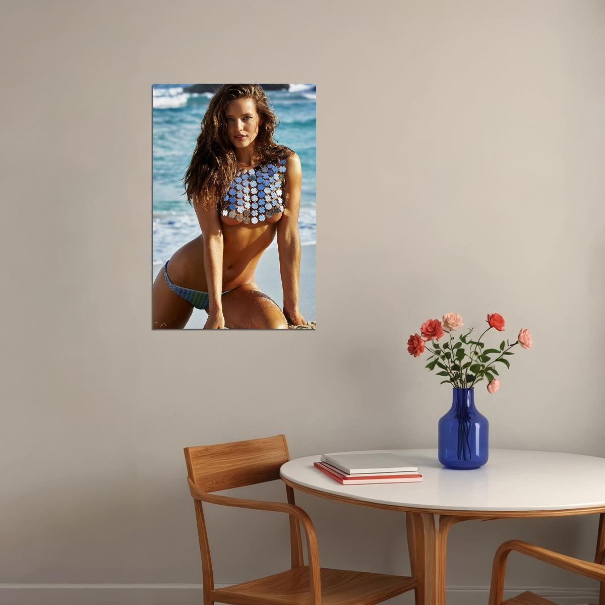 Emily Didonato Celebrity Model Swimsuit Poster Wall Art Print Home Wall Decor - xonomax
