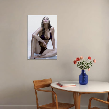 Jennifer Lawrence Swimsuit Cinema Actor Poster Wall Art Print Home Wall Decor