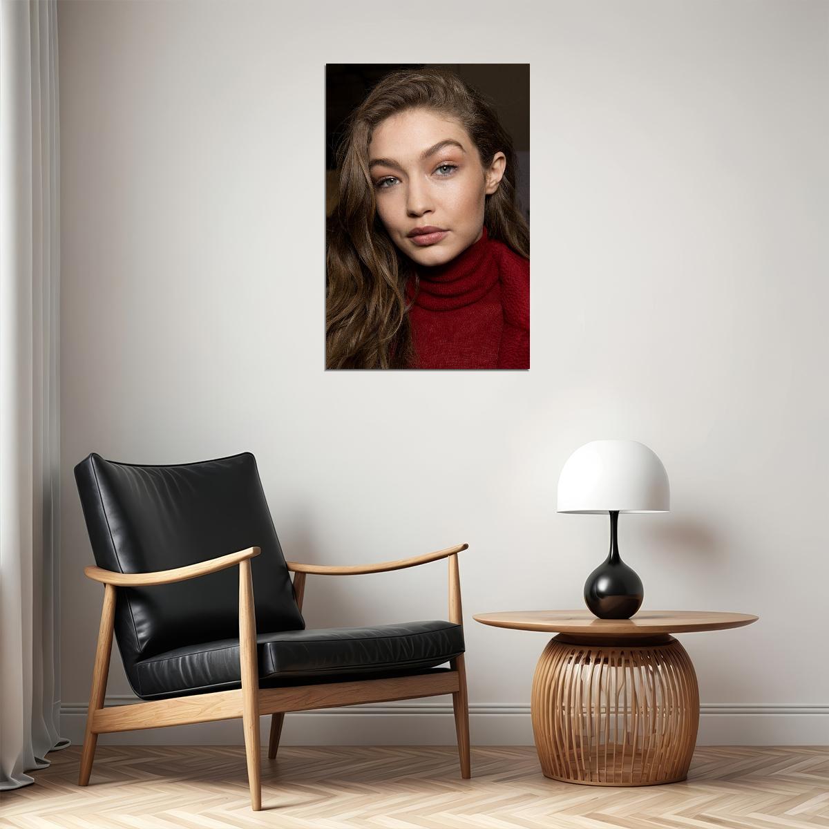 Gigi Hadid Celebrity Model Cinema Actress Poster Wall Art Print Home Wall Decor - xonomax