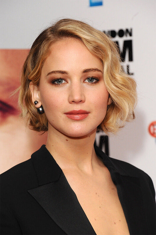 Jennifer Lawrence Celebrity Cinema Actor Poster Wall Art Print Home Wall Decor