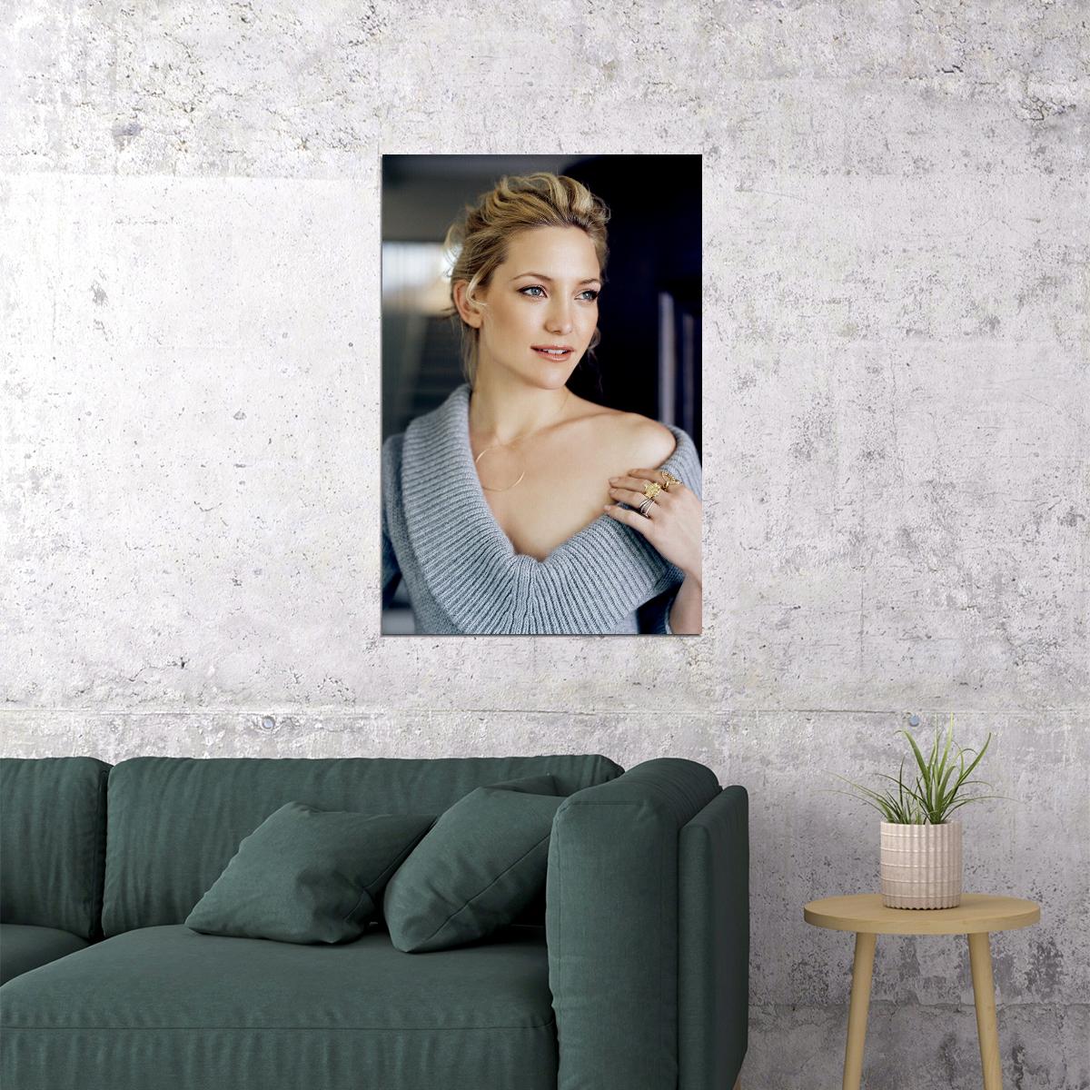 Kate Hudson Celebrity Model Cinema Actor Poster Wall Art Print Home Wall Decor - xonomax