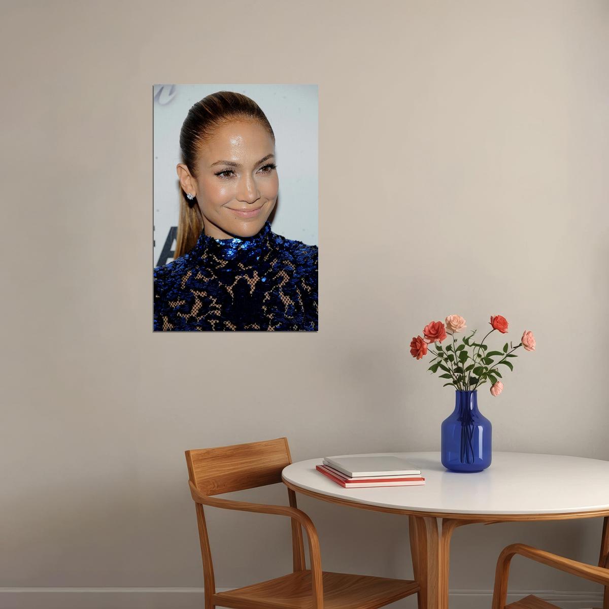Jennifer Lopez Celebrity Musician Movie Actor Poster Wall Art Print Home Wall Decor