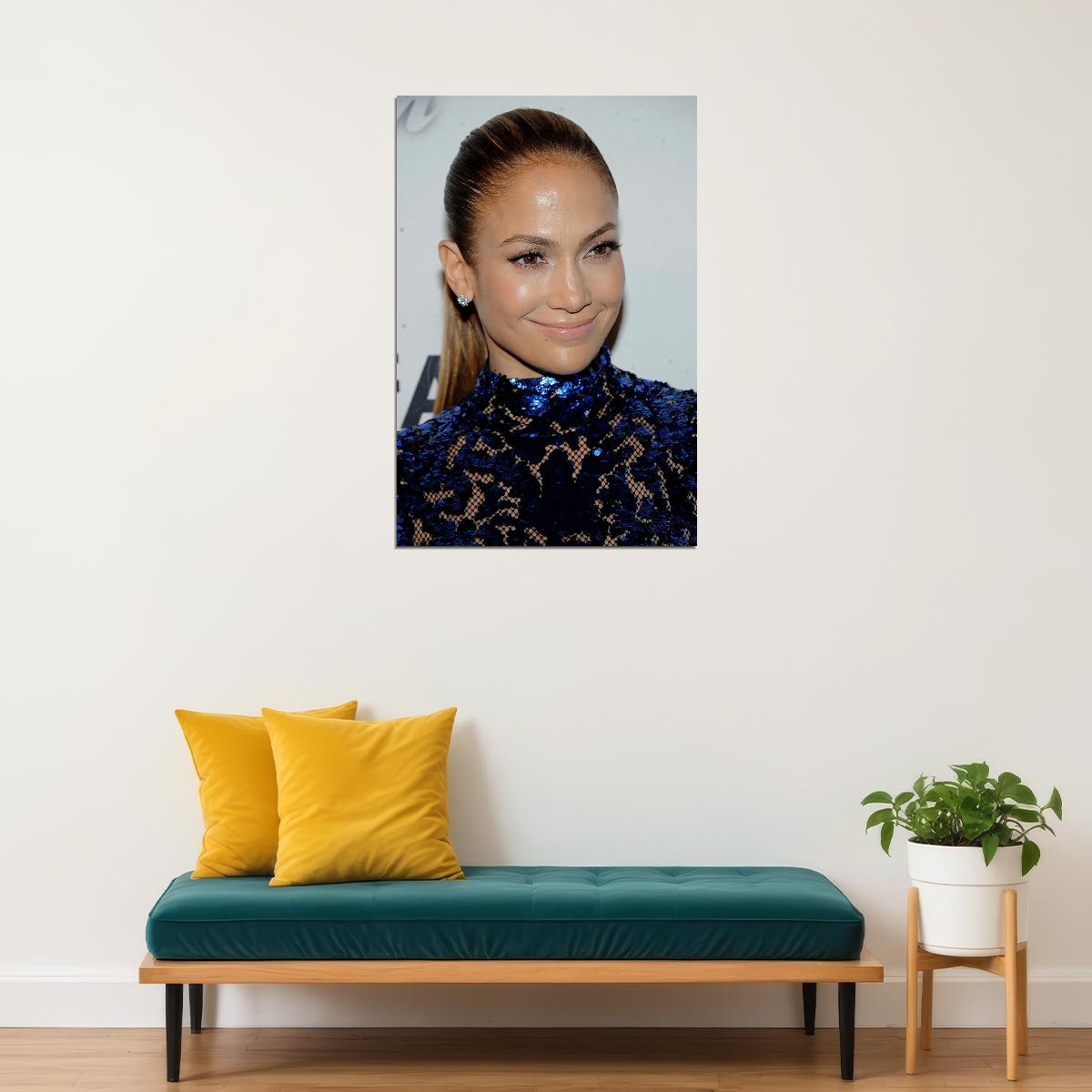 Jennifer Lopez Celebrity Musician Movie Actor Poster Wall Art Print Home Wall Decor