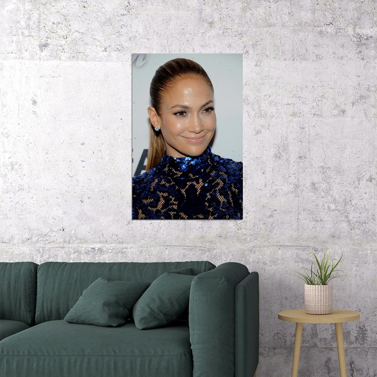 Jennifer Lopez Celebrity Musician Movie Actor Poster Wall Art Print Home Wall Decor