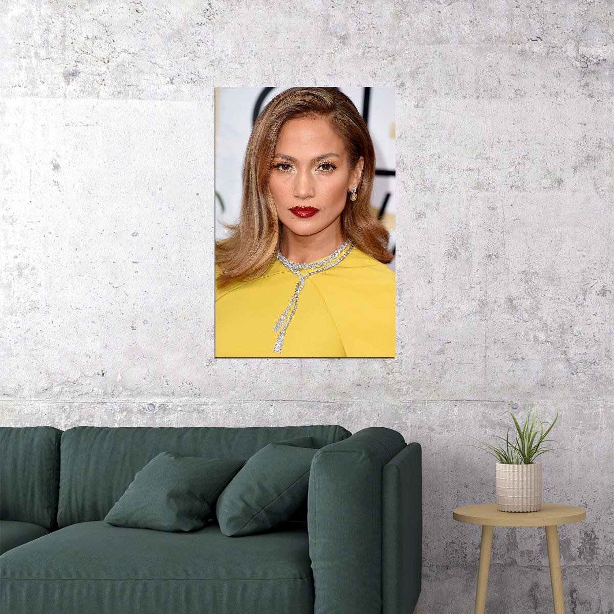 Jennifer Lopez Celebrity Singer Movie Actor Poster Wall Art Print Home Wall Decor