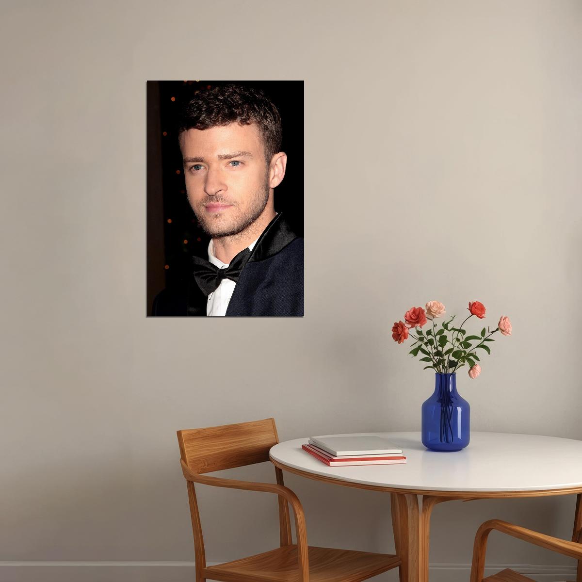Justin Timberlake Celebrity Musician Movie Actor Poster Wall Art Print Home Wall Decor - xonomax