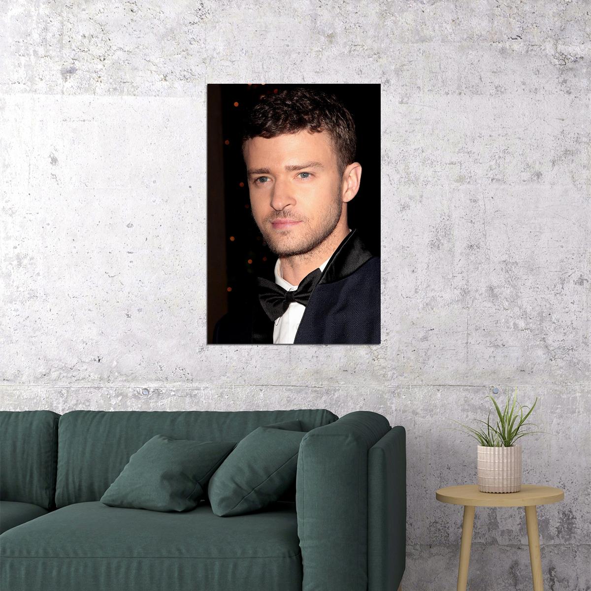 Justin Timberlake Celebrity Musician Movie Actor Poster Wall Art Print Home Wall Decor - xonomax