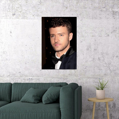 Justin Timberlake Celebrity Musician Movie Actor Poster Wall Art Print Home Wall Decor - xonomax