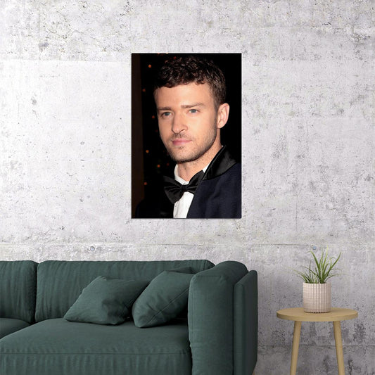 Justin Timberlake Celebrity Musician Movie Actor Poster Wall Art Print Home Wall Decor - xonomax