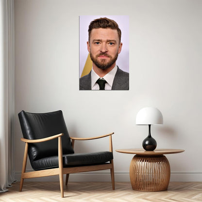 Justin Timberlake Celebrity Musician Cinema Actor Poster Wall Art Print Home Wall Decor - xonomax