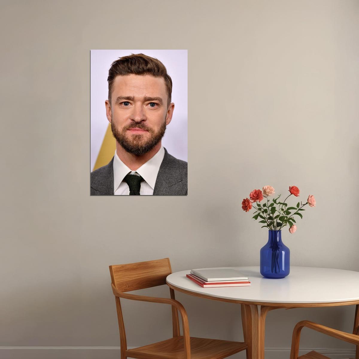 Justin Timberlake Celebrity Musician Cinema Actor Poster Wall Art Print Home Wall Decor - xonomax