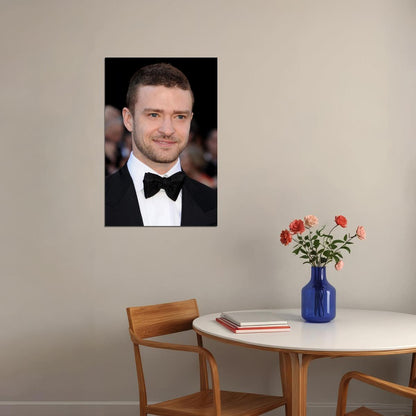 Justin Timberlake Celebrity Musician Cinema Actress Poster Wall Art Print Home Wall Decor - xonomax