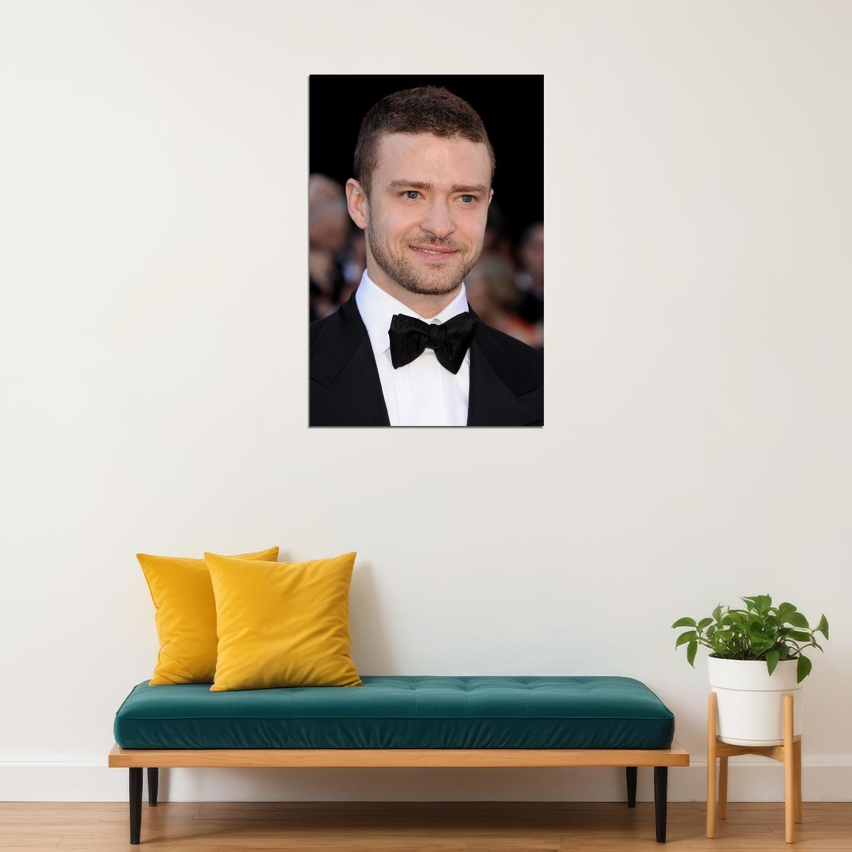 Justin Timberlake Celebrity Musician Cinema Actress Poster Wall Art Print Home Wall Decor - xonomax