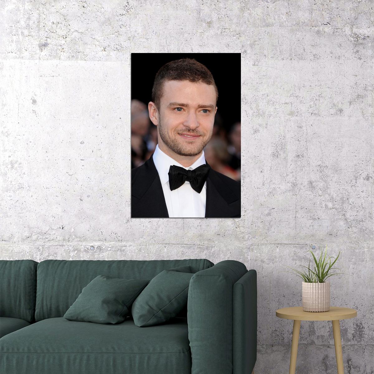 Justin Timberlake Celebrity Musician Cinema Actress Poster Wall Art Print Home Wall Decor - xonomax