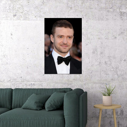 Justin Timberlake Celebrity Musician Cinema Actress Poster Wall Art Print Home Wall Decor - xonomax