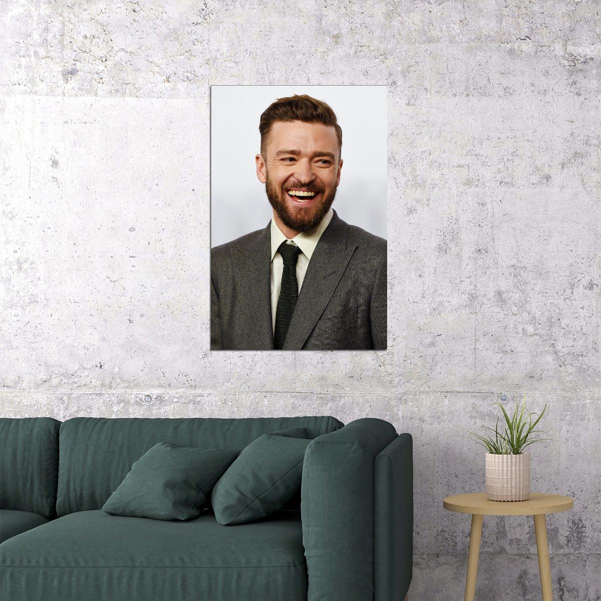 Justin Timberlake Celebrity Singer Movie Actress Poster Wall Art Print Home Wall Decor - xonomax