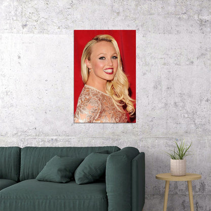 Jorgie Porter Celebrity Cinema Actress Model Poster Wall Art Print Home Wall Decor