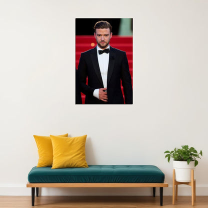 Justin Timberlake Celebrity Singer Movie Actor Poster Wall Art Print Home Wall Decor - xonomax