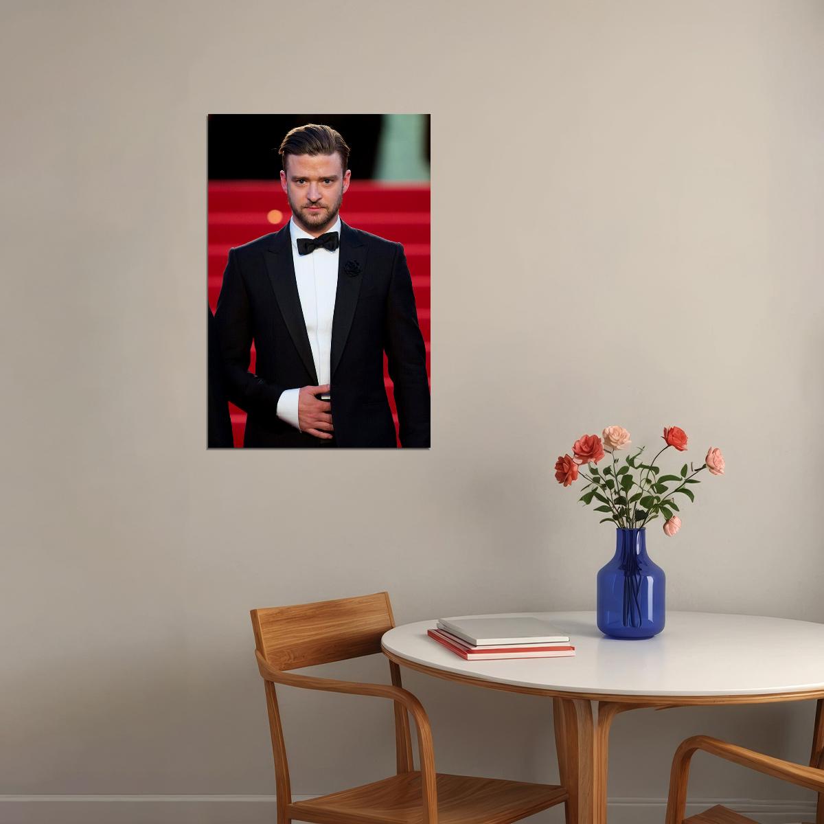 Justin Timberlake Celebrity Singer Movie Actor Poster Wall Art Print Home Wall Decor - xonomax