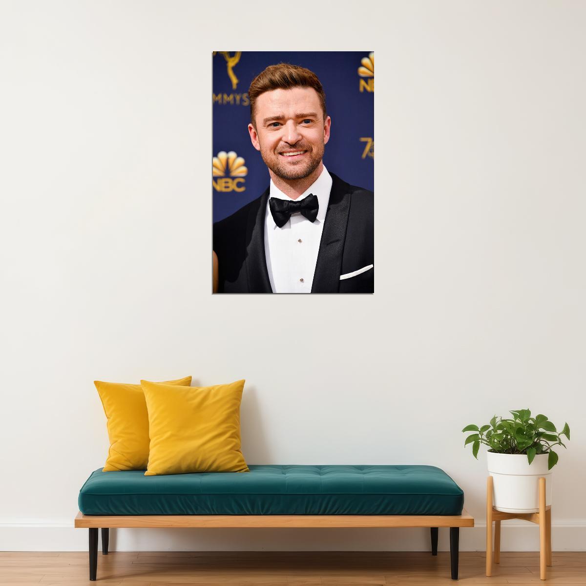 Justin Timberlake Celebrity Musician Cinema Actor Poster Wall Art Print Home Wall Decor - xonomax