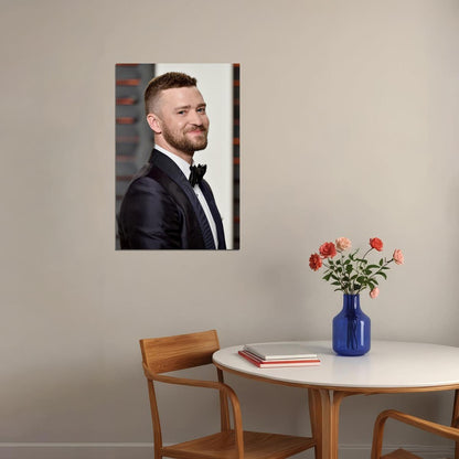 Justin Timberlake Celebrity Musician Cinema Actress Poster Wall Art Print Home Wall Decor - xonomax