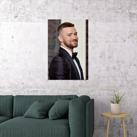 Justin Timberlake Celebrity Musician Cinema Actress Poster Wall Art Print Home Wall Decor - xonomax
