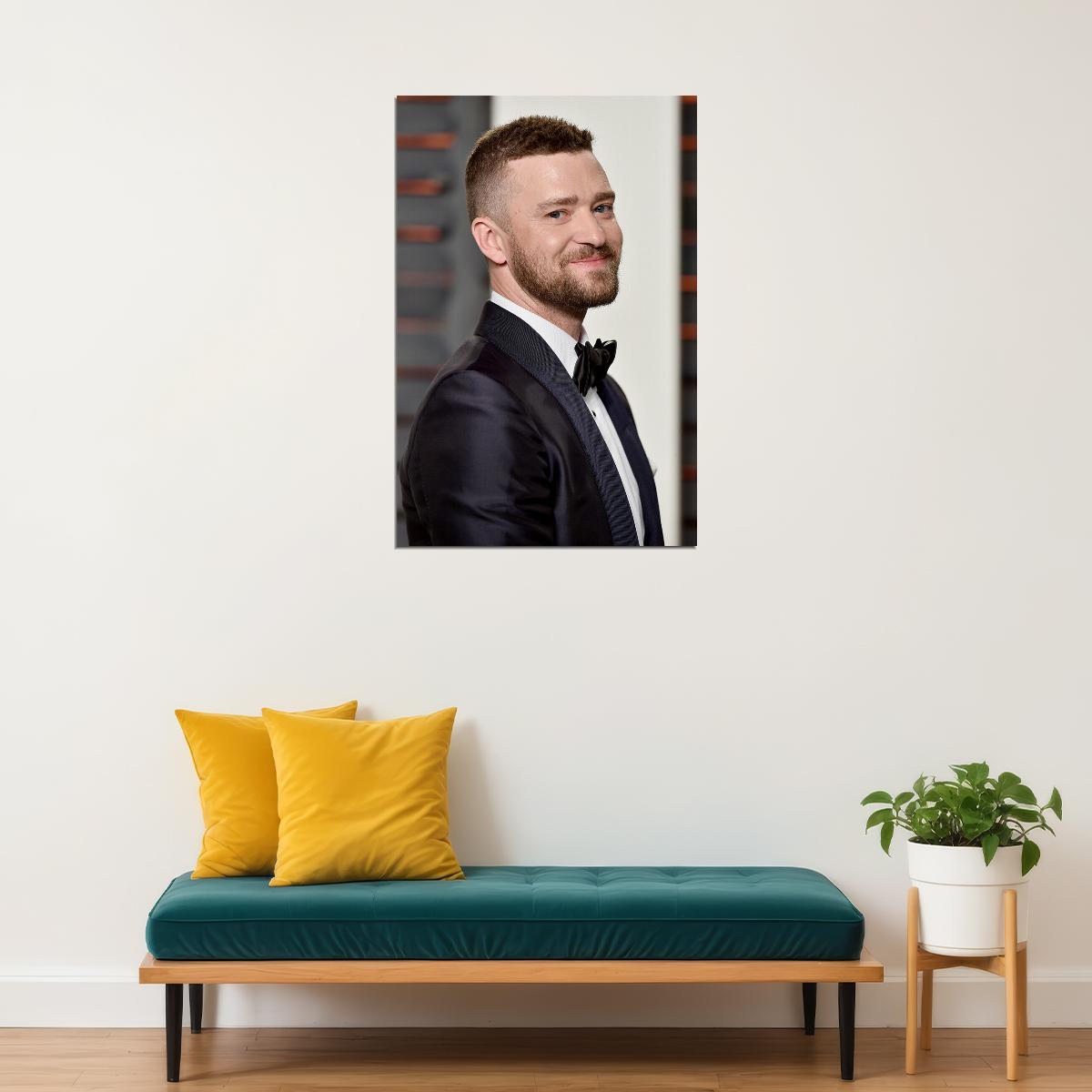 Justin Timberlake Celebrity Musician Cinema Actress Poster Wall Art Print Home Wall Decor - xonomax