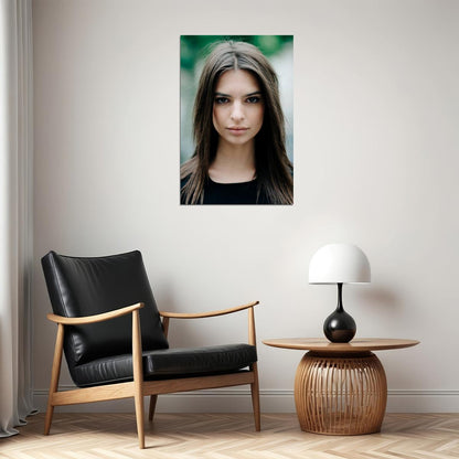 Emily Ratajkowski Movie Actor Sexy Model Poster Wall Art Print Home Wall Decor - xonomax