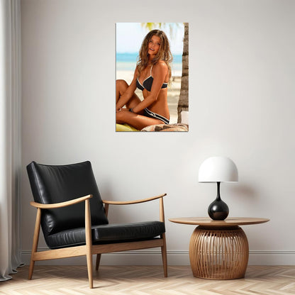 Nina Agdal Celebrity Sexy Model Cinema Actress Poster Wall Art Print Home Wall Decor - xonomax