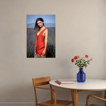 Emily Ratajkowski Movie Actress Sexy Model Poster Wall Art Print Home Wall Decor - xonomax