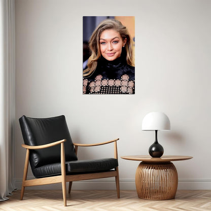 Gigi Hadid Celebrity Model Cinema Actress Poster Wall Art Print Home Wall Decor - xonomax