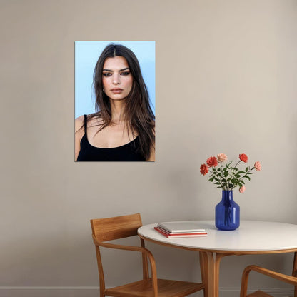 Emily Ratajkowski Movie Actor Model Artist Poster Wall Art Print Home Wall Decor - xonomax