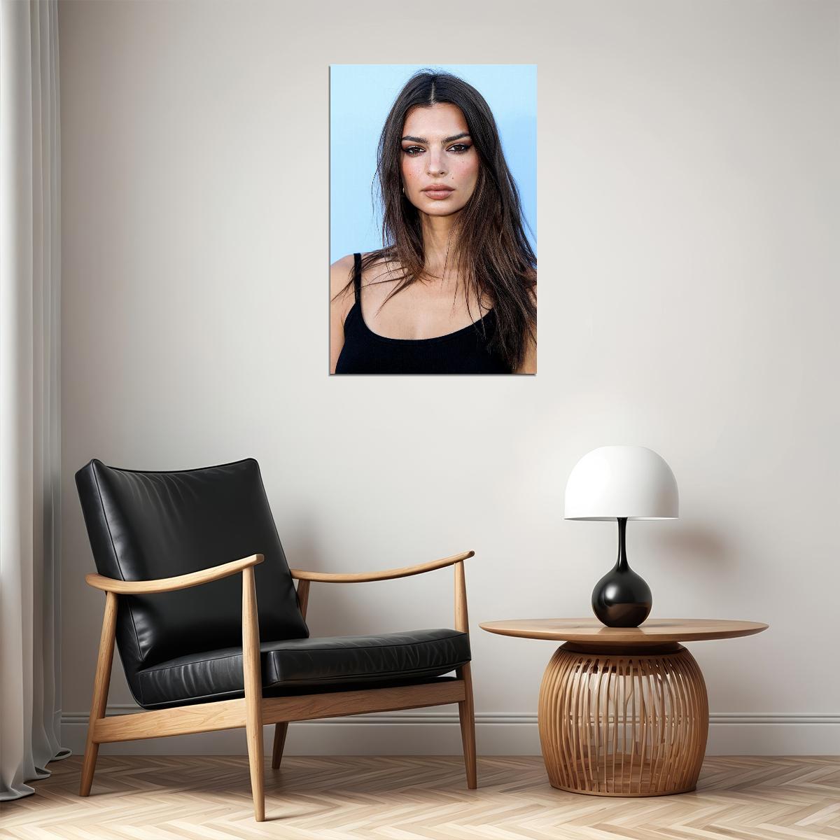 Emily Ratajkowski Movie Actor Model Artist Poster Wall Art Print Home Wall Decor - xonomax