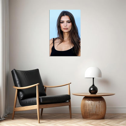 Emily Ratajkowski Movie Actor Model Artist Poster Wall Art Print Home Wall Decor - xonomax