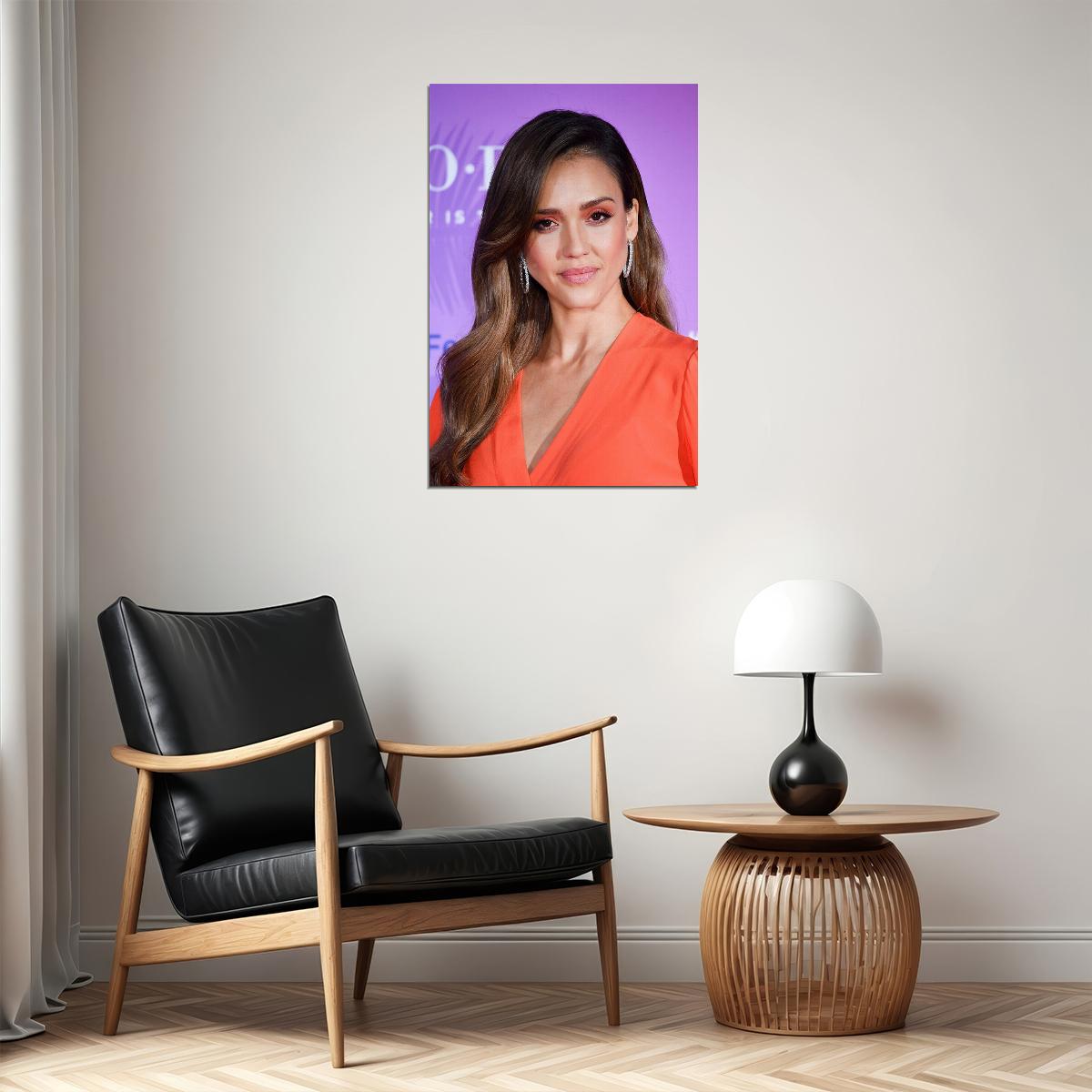 Jessica Alba Celebrity Cinema Actor Artist Poster Wall Art Print Home Wall Decor