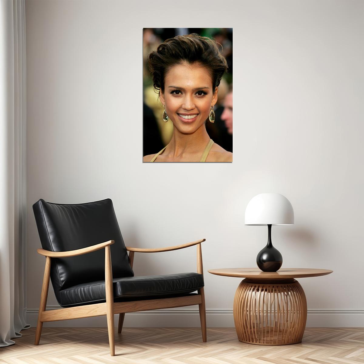 Jessica Alba Celebrity Cinema Actress Artist Poster Wall Art Print Home Wall Decor