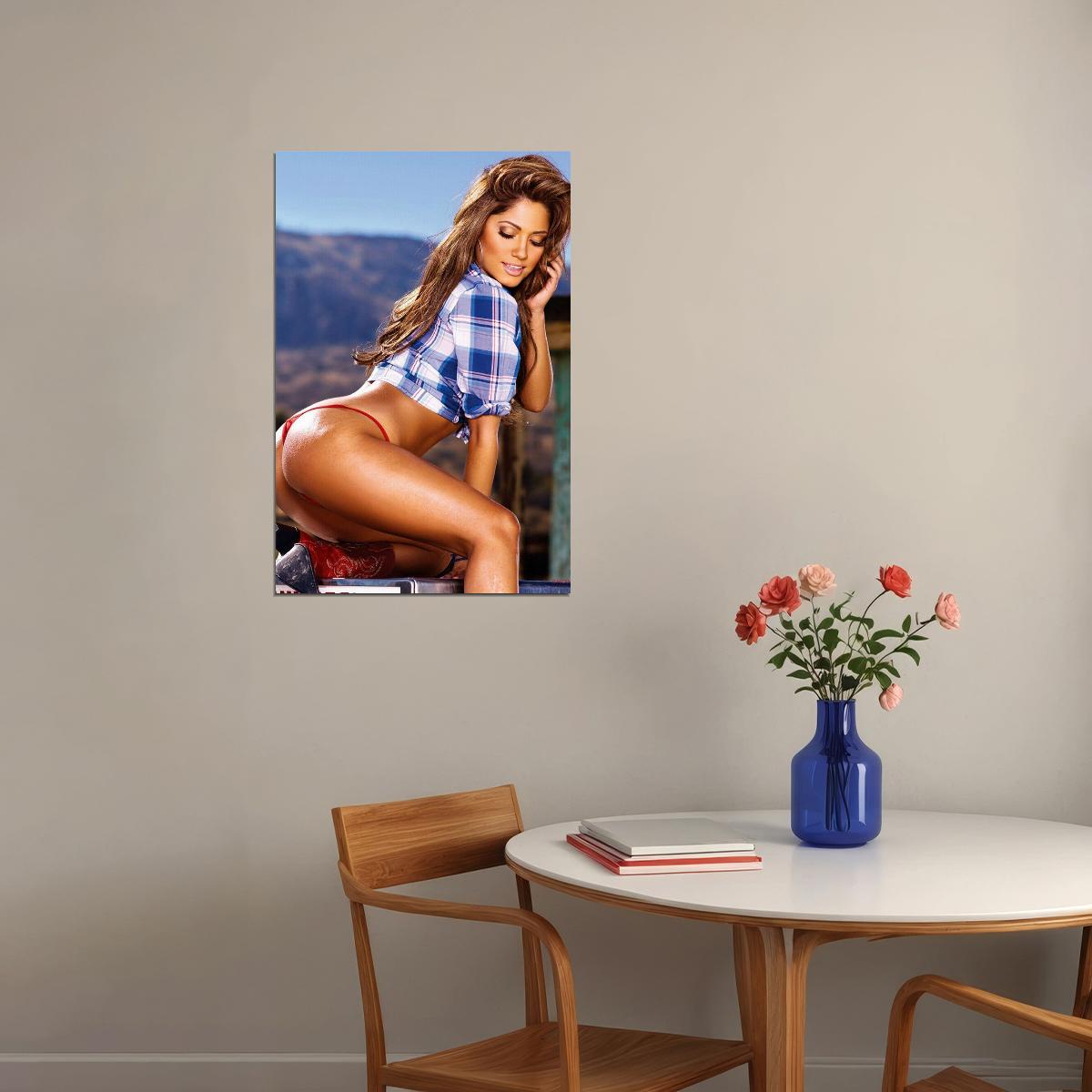 Jessica Burciaga Celebrity Beauty Actress Artist Poster Wall Art Print Home Wall Decor