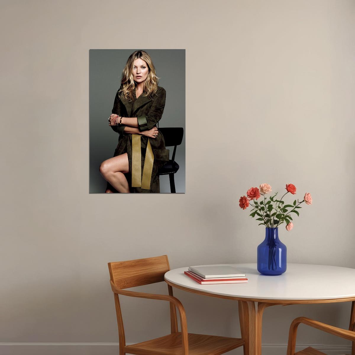 Kate Moss Celebrity Cinema Actor Model Poster Wall Art Print Home Wall Decor - xonomax