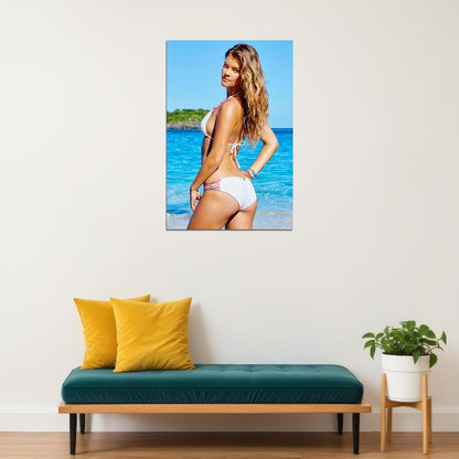 Nina Agdal Celebrity Model Movie Actor Poster Wall Art Print Home Wall Decor - xonomax