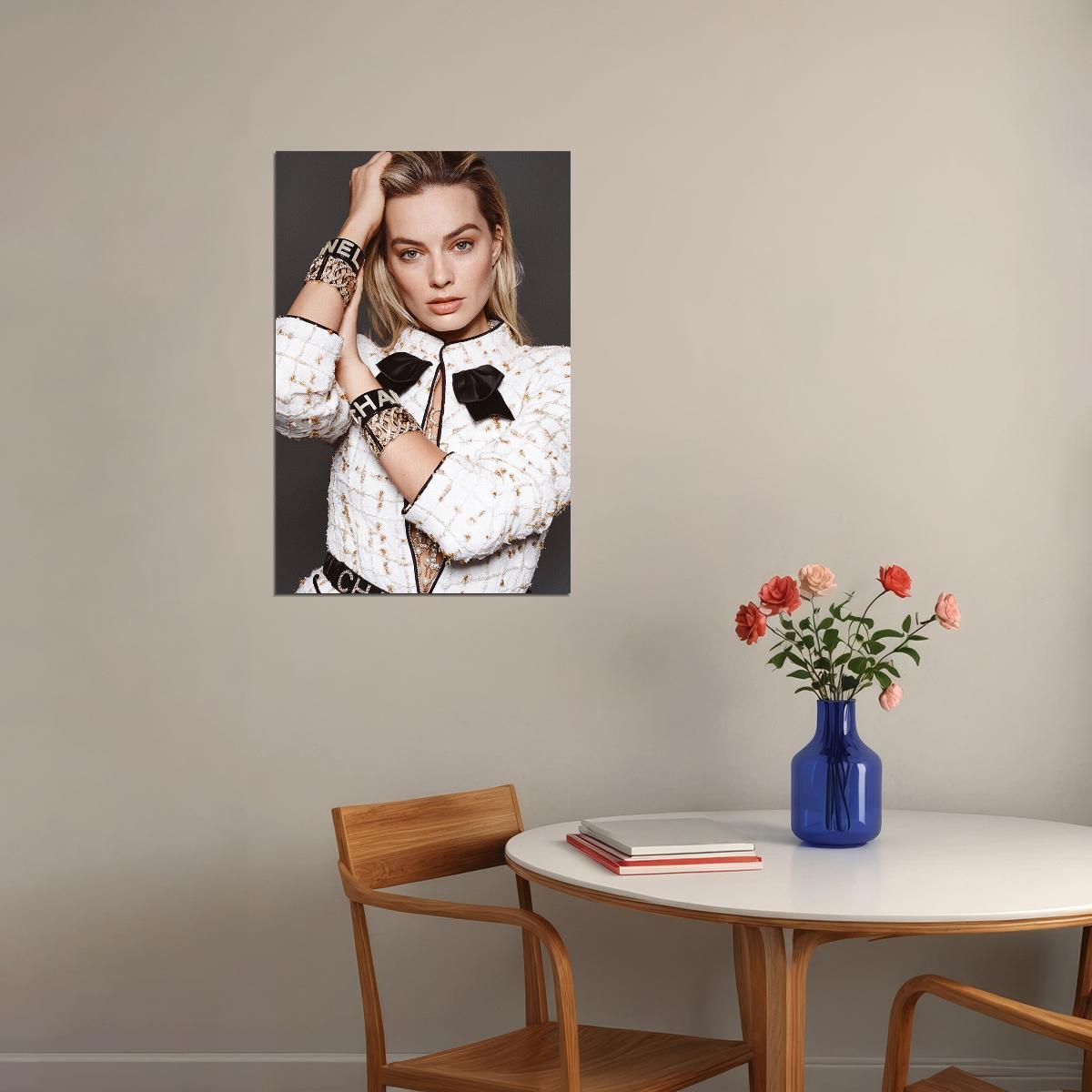 Morgot Robbie Celebrity Movie Actor Artist Poster Wall Art Print Home Wall Decor - xonomax