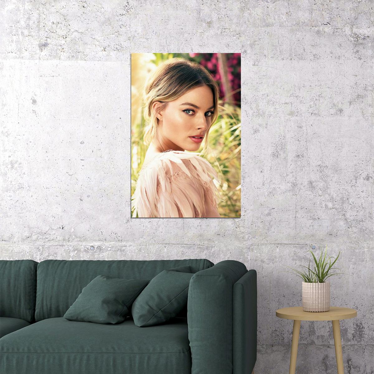Morgot Robbie Cinema Actor Beauty Artist Poster Wall Art Print Home Wall Decor - xonomax