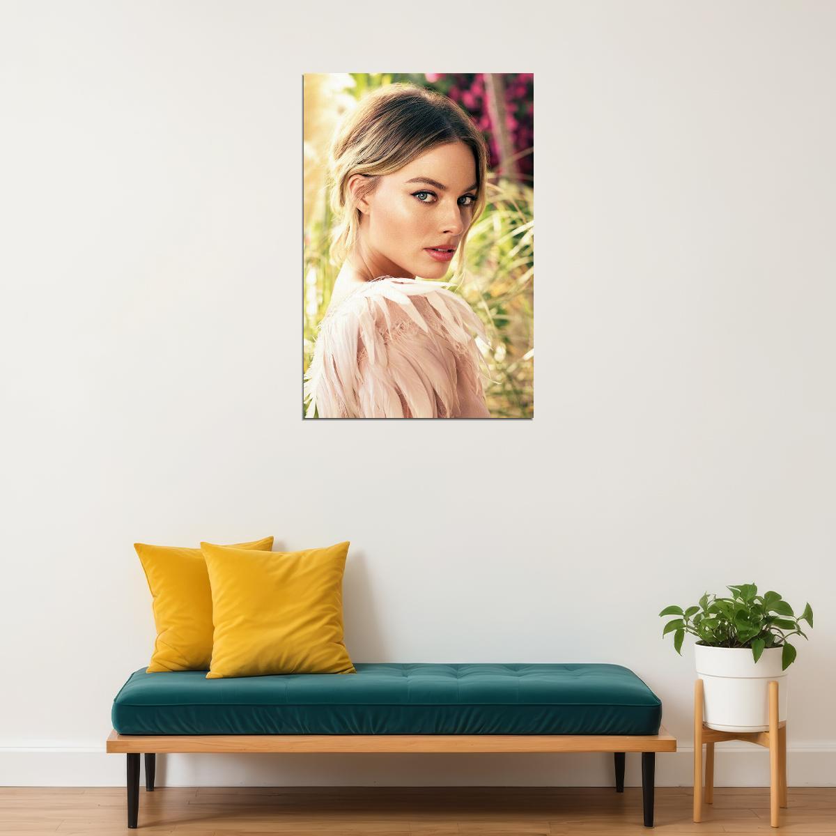 Morgot Robbie Cinema Actor Beauty Artist Poster Wall Art Print Home Wall Decor - xonomax