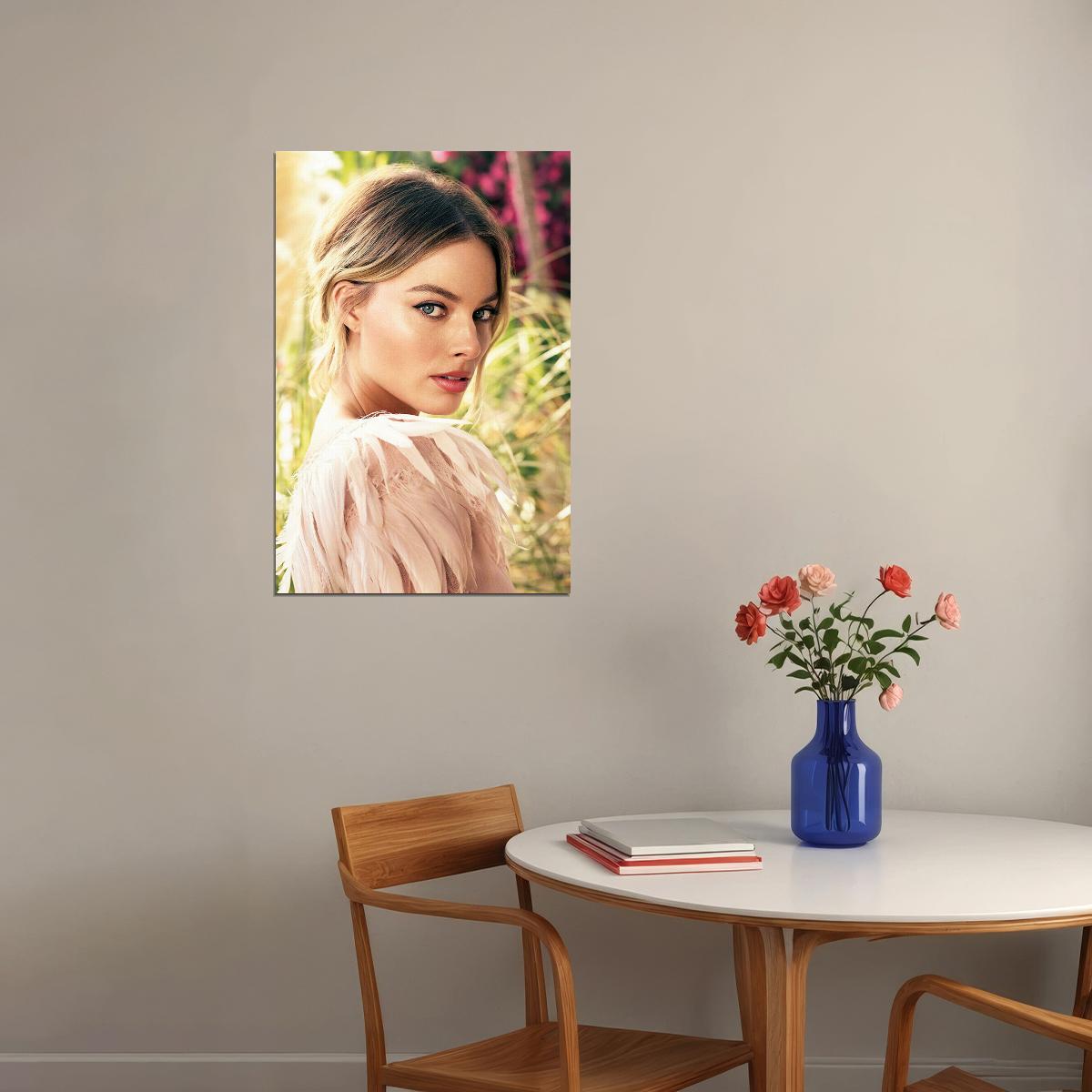 Morgot Robbie Cinema Actor Beauty Artist Poster Wall Art Print Home Wall Decor - xonomax