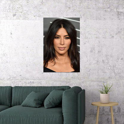 Kim Kardashian West Business Woman Actor Poster Wall Art Print Home Wall Decor - xonomax